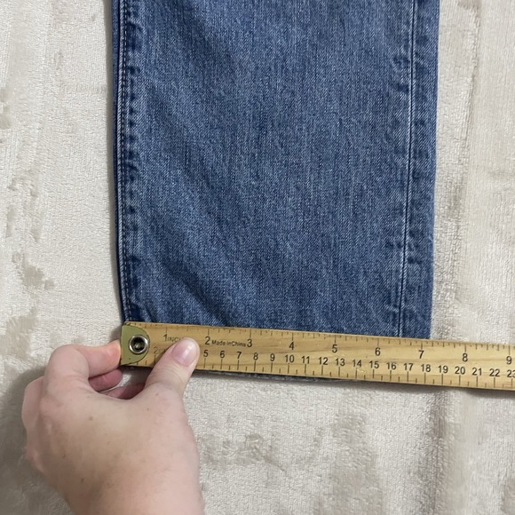 Lucky Brand Jeans Womens Size 0/25 High Rise 90's Jean‎ Button Fly Blue Denim - Picture 8 of 9